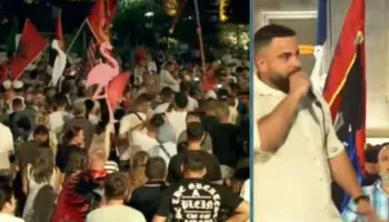 “Eja në shesh dhe firmos dorëheqjen”/ Protestuesi Ramës: Do të të përcjellim te “313” sepse ke plaçkitur vendin