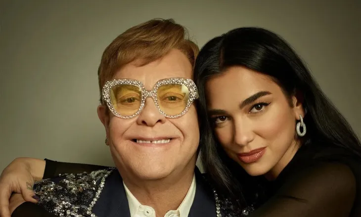 Elton John dhe Dua Lipa festojnë pesëvjetorin e “Cold Heart”: “Pesë vite miqësi të mrekullueshme”