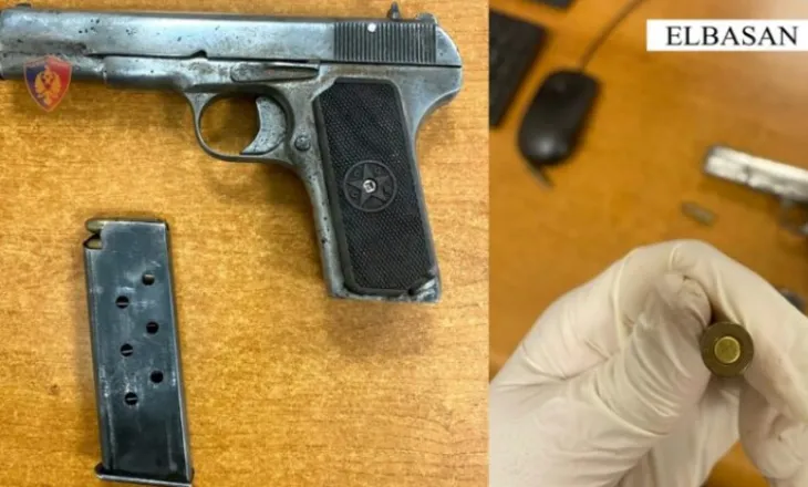 EMRI/ Qarkullonte i armatosur rrugëve të Elbasanit, arrestohet 21-vjeçari! Ja çfarë iu sekuestrua nga Policia