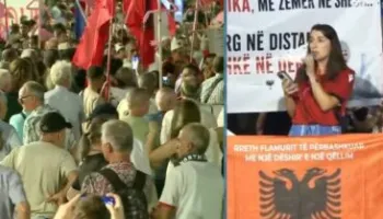 “Është koha për një Shqipëri të re”/ E reja nga Gjermania në protestë: Shpresën nuk na e merr dot asnjë qeveritar