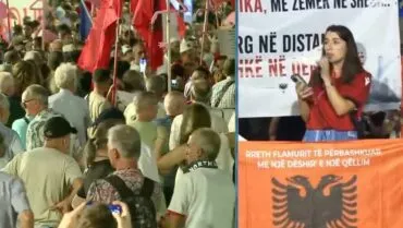 “Është koha për një Shqipëri të re”/ E reja nga Gjermania në protestë: Shpresën nuk na e merr dot asnjë qeveritar