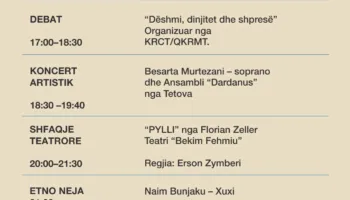 Etno Fest vazhdon sonte me debat, koncert dhe teatër në Kukaj