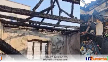 Familja Kruja në Shkodër në qiell të hapur pas djegies së shtëpisë, ka nevojë për mbështetjen e të gjithë shqiptarëve