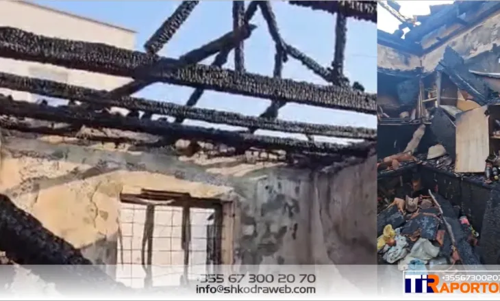 Familja Kruja në Shkodër në qiell të hapur pas djegies së shtëpisë, ka nevojë për mbështetjen e të gjithë shqiptarëve