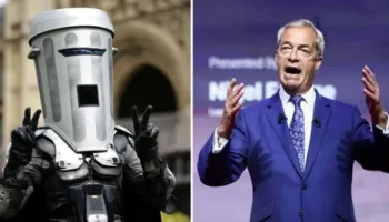 Farage merr mandatin e deputetit, ‘armiku’ i shqiptarëve fiton përballë “koshit të plehrave”