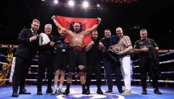 Fitoi me nokaut ndaj Thomas Narmo, boksieri Nelson Hysa: Kjo fitore është e të gjithë shqiptarëve!
