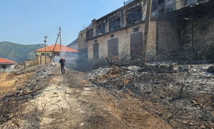 Flakët në Krujë, një lagje mbetet pa energji pas dëmtimit të linjës së tensionit, vijon ndërhyrja me helikopterë