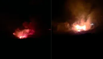 Flakët në Malin e Krujës dalin jashtë kontrollit, zjarri zbret drejt zonave të banuara