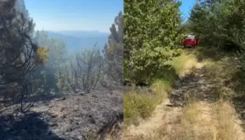 Flakët shuhen në “Lëndinën e Madhe” të Devollit, 18 forca dhe 2 mjete mbajnë nën kontroll zonën