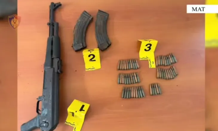 FOTO/ Dhunon dhe kanos bashkëshorten pas sherrit në familje, arrestohet i moshuari! I gjendet dhe arsenal armatimi në banesë