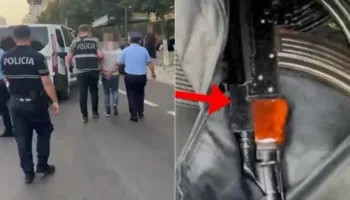 FOTO/ Dyshohet se do vriste 3 personat që i bënë nipin për spital, parandalohet krimi në Kavajë! Policia arreston 47-vjeçarin, i armatosur me ‘kallash’