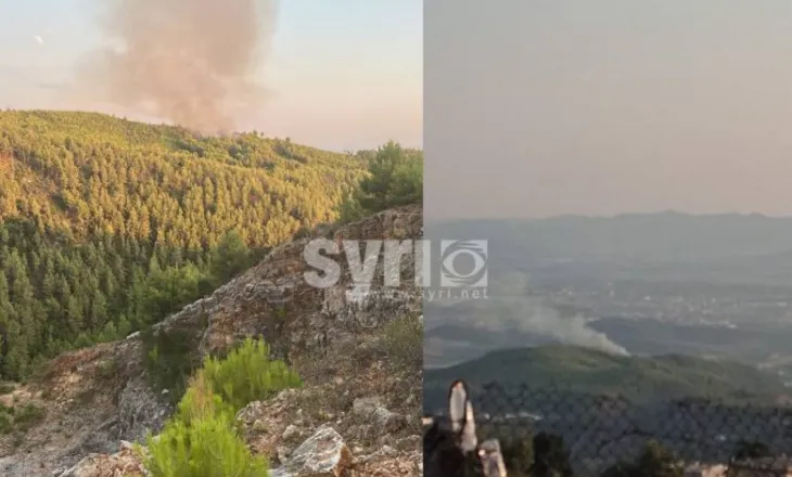 FOTO/ Nuk ndalen flakët në Krujë, raportohet për vatërr zjarri në Krastë pranë lagjes Bojë