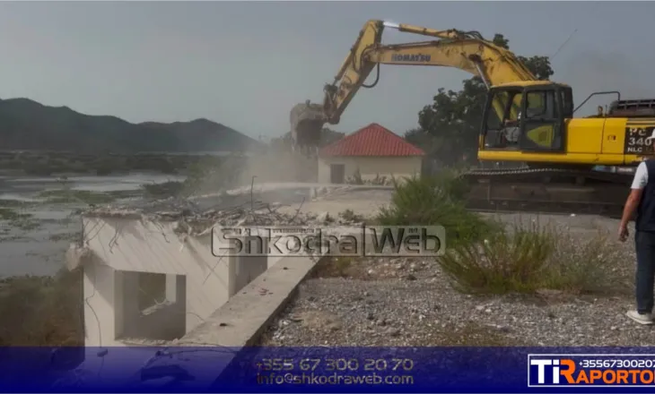 FOTO – Projekti për Doganën e Hanit të Hotit, IKMT shemb ndërtesat që pengonin investimin…