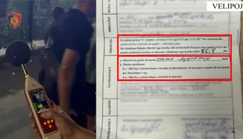 FOTOLAJM – Ndëshkim ekzemplar për muzikën me zë të lartë në Velipojë, 2 mln lekë gjobë 23- vjeçares