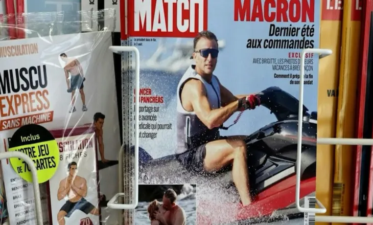 Franca në flakë, Macron në jet ski! Kritika presidentit për foton: Vera e fundit në timon