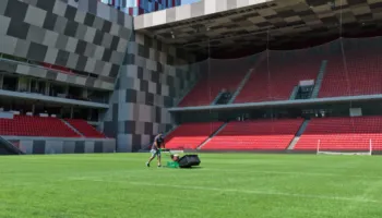 Fusha e re e stadiumit “Air Albania” së shpejti do jetë gati, punimet drejt fazës finale