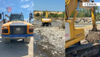 Gërryenin shtratin e lumit Devoll jashtë lejes, arrestohen 3 persona dhe shpallet në kërkim administratori