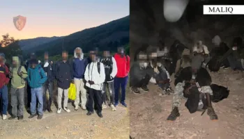 Goditet grupi korçar i trafikut të klandestinëve, 2 të arrestuar, njëri ishte nën arrest! Po transportonin drejt vendeve të BE-së 28 sudanezë dhe…