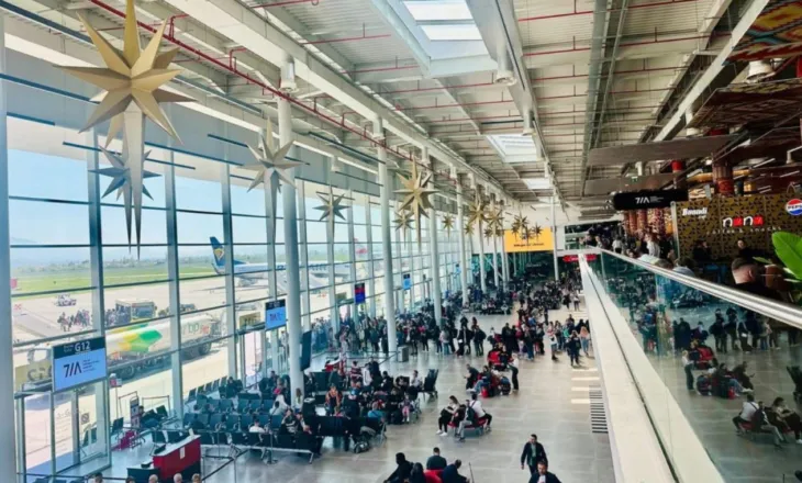 Gonxhja: 1 milion e 717 mijë pasagjerë vetëm gjatë gushtit në aeroportin e Tiranës