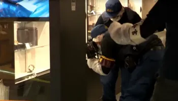 Grabiten disa orë luksoze me vlerë 1.2 milionë dollarë në Tokio, autorët arratisen në 10 sekonda (VIDEO)