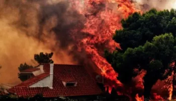 Greqi, ishujt në flakë/ Zjarret në Kretë, Paros dhe Lesbos. Digjen disa shtëpi, evakuohen banorët
