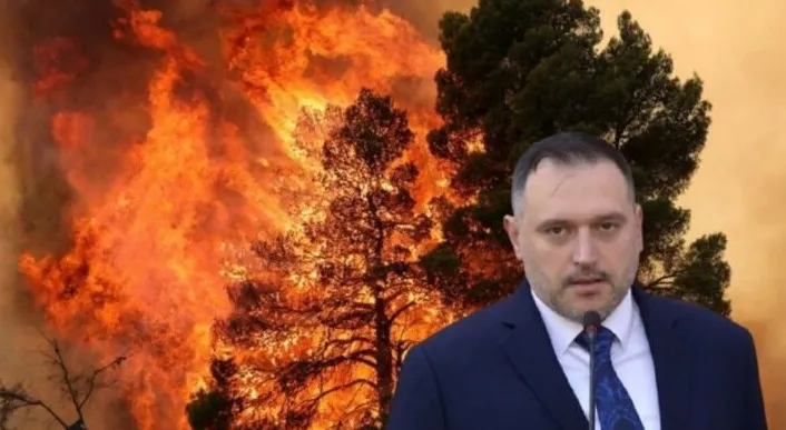 Harta e zjarreve, ministri Nufi bën bilancin: Operacione në 4 zona, s’ka rrezik për banesat dhe jetët e qytetarëve!