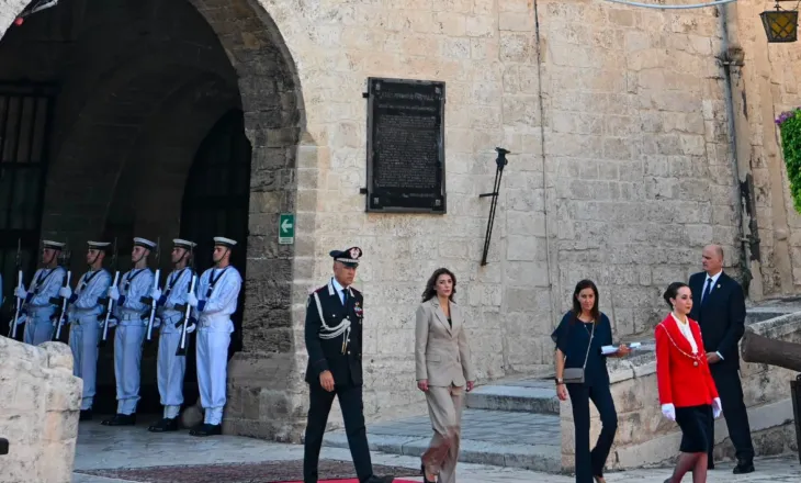 Haxhiu merr pjesë në pritjen zyrtare të Presidentit italian para hapjes së Lojërave Mesdhetare