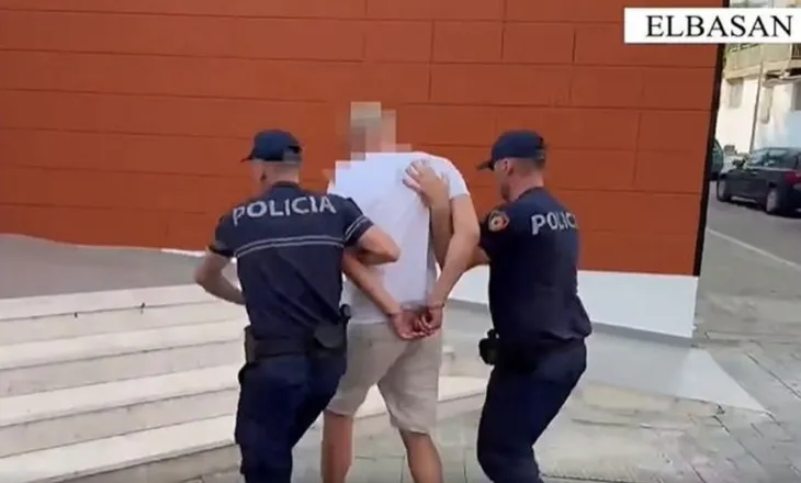 I vendosi pistoletën pas koke Mir Boricit/ Pamjet nga arrestimi i autorit 52 vjeçar