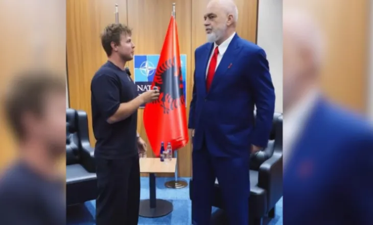 Influenceri ukrainas interviston kryeministrin e Shqipërisë! Rama flet për marrdhëniet me liderët botërorë dhe politikën