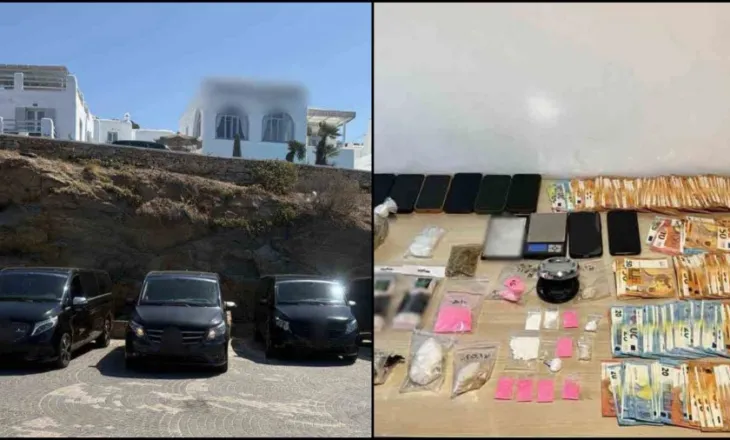Ishin bashkë shqiptarë, grekë dhe turq/ Goditet rrjeti i kοkainës në Mykonos