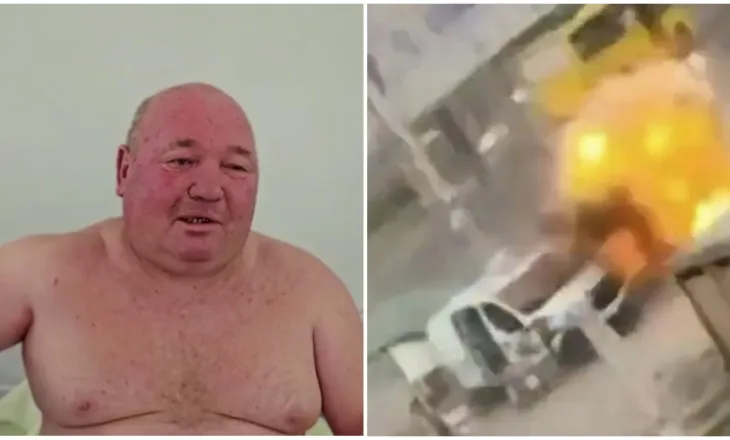 “Ishte tmerr, nuk kisha ku të fshihesha”, u plagos nga droni rus, tregtari ukrainas flet nga shtrati i spitalit: Gruaja iku me vrap