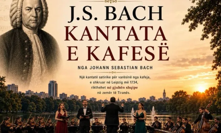 “Kantata e Kafesë” e Bach-ut, në një mbrëmje ku ndërthuren muzika, teatri dhe humori