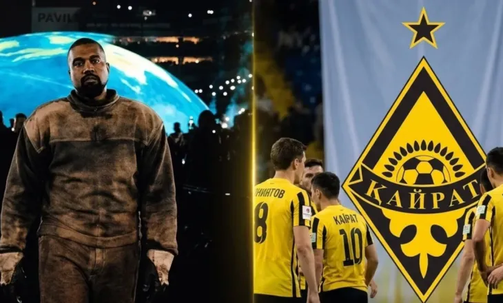 Kanye West “dërgon” Kairat Almaty 830 kilometra larg shtëpisë për ndeshjen e Champions League