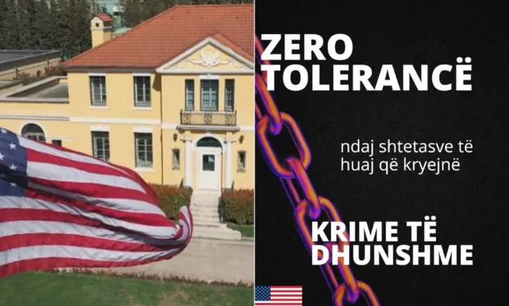 “Kërcënojnë sigurinë tonë”- Ambasada Amerikane ndan mesazhin e DASH: Nën udhëheqjen e Trump do të anulohen vizat e të huajve që kryejnë krime