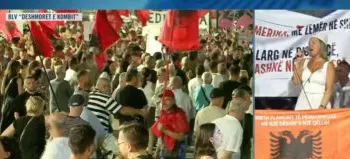 “Këtu deri në largimin e Ramës”/Shqiptarja që jeton në Itali i bashkohet revoltës popullore: Familja s’e di që jam këtu