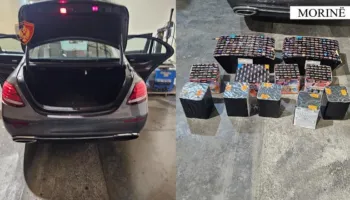 Kontrabandonte fishekzjarre drejt Tiranës, 36-vjeçari nga Prishtina arrestohet në Morinë