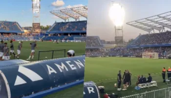“Kosova është Serbi”, skandal në ndeshjen e Conference League në Madrid, thirrje etnike gjatë takimit Getafe-Partizani i Beogradit