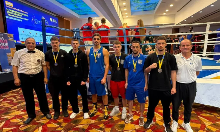 Kosova fiton gjashtë medalje në Turneun Ndërkombëtar të Boksit “Mustafa Hajrulahović – Talijan”