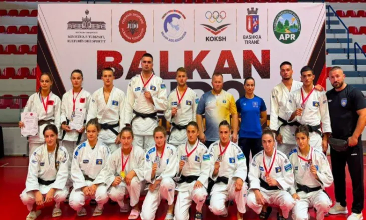 Kosova rrëmben 9 medalje në Kampionatin Ballkanik të Xhudos