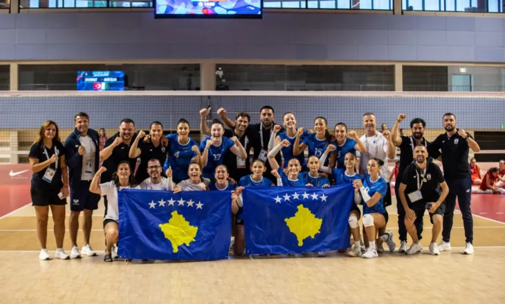 Kosova shënon fitore ndaj Maqedonisë së Veriut në volejboll