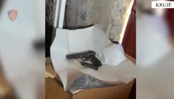 Krujë/ Mbante pa leje pistoletë me municion, arrestohet 61-vjeçari i dënuar më parë