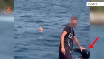 Ksamil/ Me Jet Ski në zonën e pushuesve, gjobitet me 500 mijë lekë dhe i bllokohet mjeti