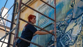 Lebibe Topalli përfaqëson artin nga Kosova në festivalin ndërkombëtar Gulìa Urbana në Itali