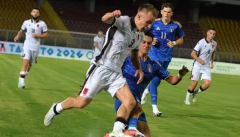 Lojërat Mesdhetare/ Shqipëria U-21 barazon me Italinë në ndeshjen e parë të grupit
