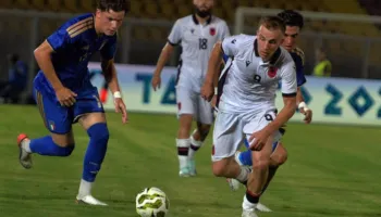 Lojërat Mesdhetare “Taranto 2026”/ Shqipëria U-21 barazon me Italinë, bindin kuqezinjtë e Bushit