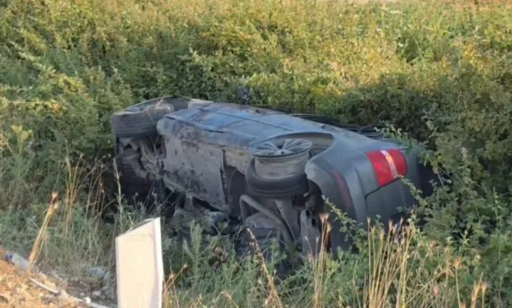 Makina del nga rruga në Milot-Rrëshen, plagosen drejtuesi dhe pasagjeri! Ja si paraqitet gjendja e tyre