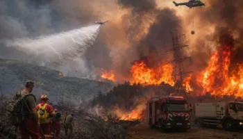 Malet nën flakë! 34 vatra zjarri në Shqipëri, ushtria dhe helikopterët në terren