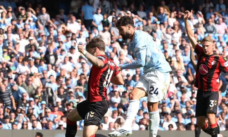 Man. City fiton në frymën e fundit me përmbysje spektakolare, Aston Villa turpërohet në transfertë (video)