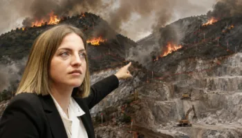 Marjana Koçeku ngre dyshime për flakët pranë guroreve në Krujë: “Zjarri ka qenë politik”