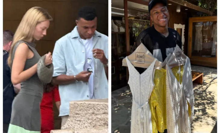 Mbappé me të dashurën shijojnë Barcelonën, ndezin edhe më shumë vëmendjen mediatike